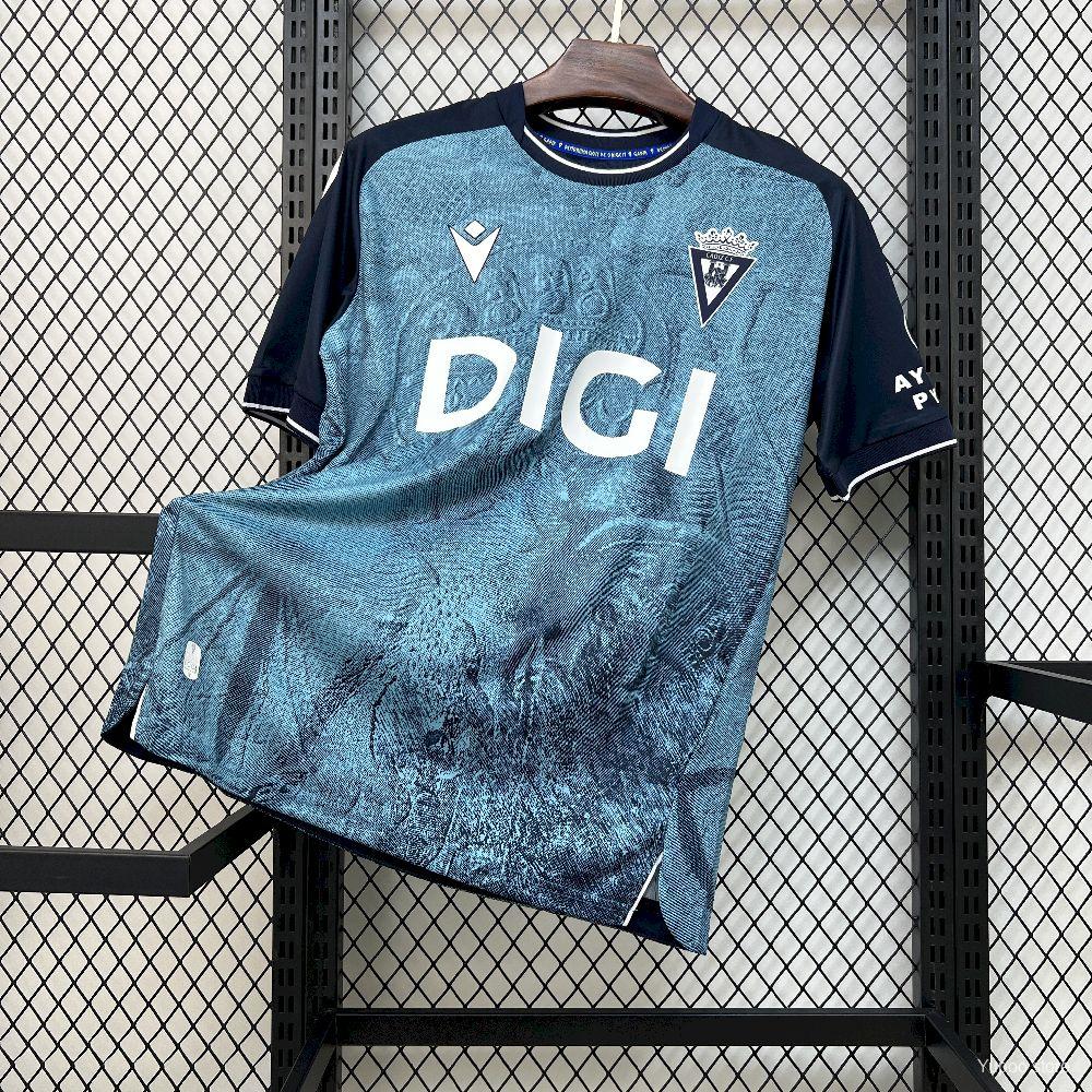 Camiseta de fútbol Cádiz CF 2025/26 TERCERA MANGA CORTA VERSION FAN